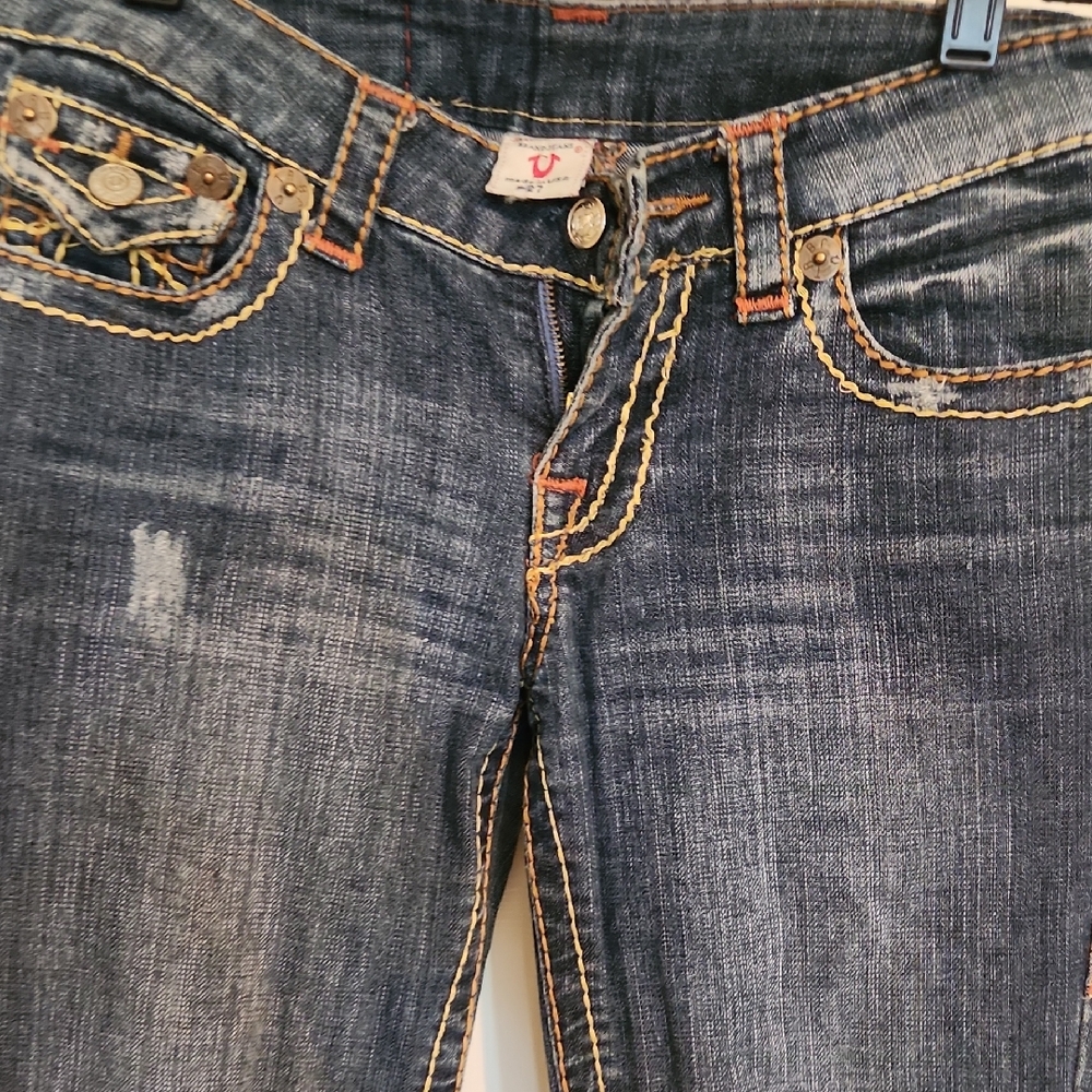 True Religion Women's Indigo  Jeans Size 27🫐